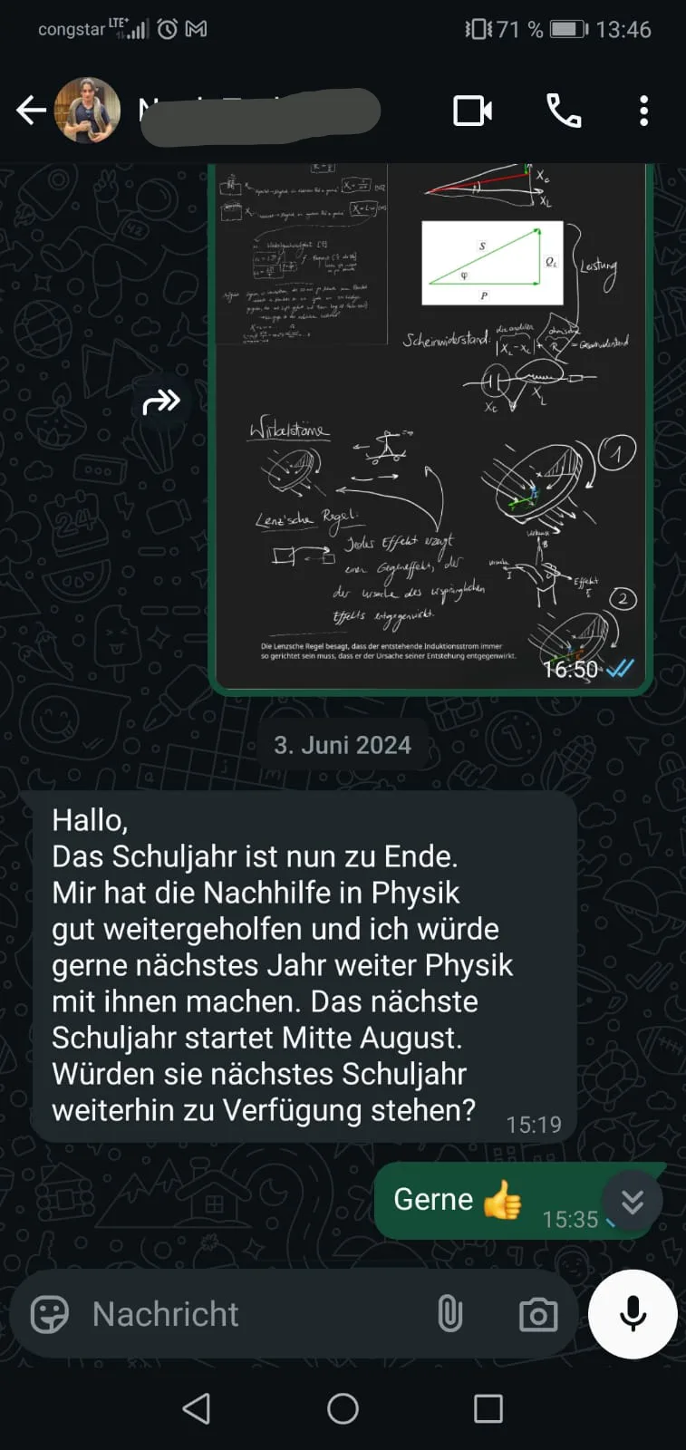 Will nächstes Jahr weitermachen